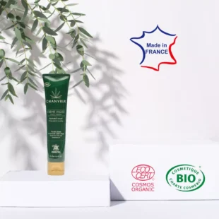CREME VISAGE AU CHANVRE BIO CBD - CBD LOVELY PARIS