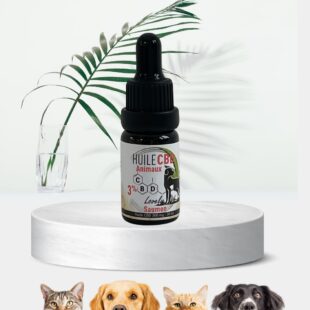 CBD CHAT HUILE ANIMAUX 3% - SAUMON - CBD LOVELY PARIS-VAL DE MARNE