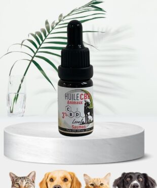 CBD CHAT HUILE ANIMAUX 3% - SAUMON - CBD LOVELY PARIS-VAL DE MARNE