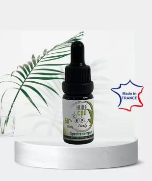 HUILE CBD 50% FULL SPECTRUM - CBD LOVELY FRANCE