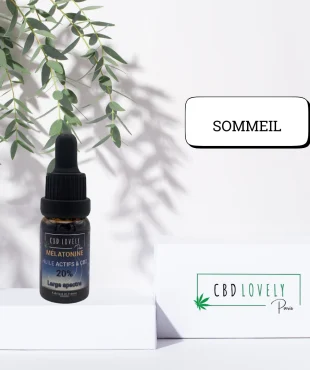HUILE sommeil 20% - CBD-TERPENES-MELATONINE 20% | CBD LOVELY PARIS - VAL DE MARNE