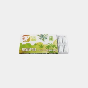 Chewing-gum CBD 17 mg Chanvre-eucalyptus | CBD LOVELY Paris - Val de Marne