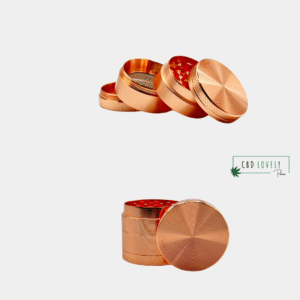 GRINDER DELUXE LAITON - ACCESSOIRES | CBD LOVELY PARIS