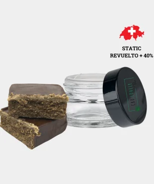 STATIC Hash CBD BOOSTE REVUELTO 40% + | CBD LOVELY Paris