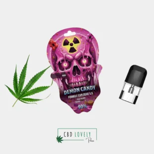 VAPE CBD EXPLOSIVE 90% - CANDY DEMON 5.0 | CBD SHOP PARIS - CBD LOVELY
