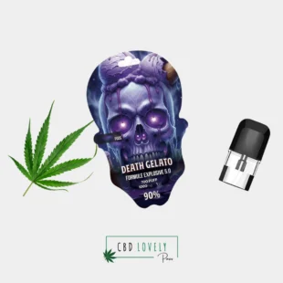 VAPE CBD EXPLOSIVE 90% - GELATO 5.0 | CBD SHOP PARIS - CBD LOVELY