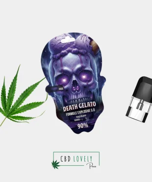 VAPE CBD EXPLOSIVE 90% - GELATO 5.0 | CBD SHOP PARIS - CBD LOVELY