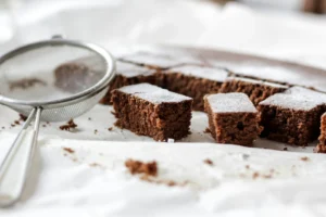 Dessert fondant au chocolat et CBD