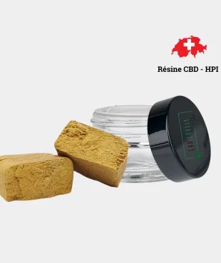 Résine CBD Puissante Gold Gaz HPI | CBD LOVELY Paris