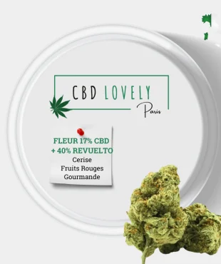 FLEUR CBD REVUELTO + 40% CHERRY RUNTZ | CBD LOVELY Paris®