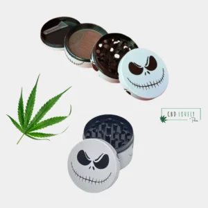 Grinder Blanc 50mm - 4 Parties