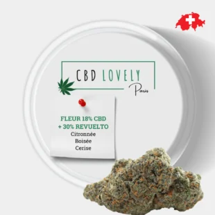 accueil 18 FLEUR CBD REVUELTO + 30% - THV N10 LEMON CHERRY | CBD LOVELY Paris®