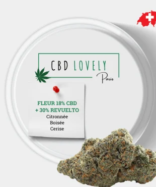 accueil 17 FLEUR CBD REVUELTO + 30% - THV N10 LEMON CHERRY | CBD LOVELY Paris®