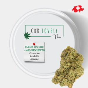 FLEUR CBD REVUELTO + 40% LEMON SORBET | CBD LOVELY Paris®