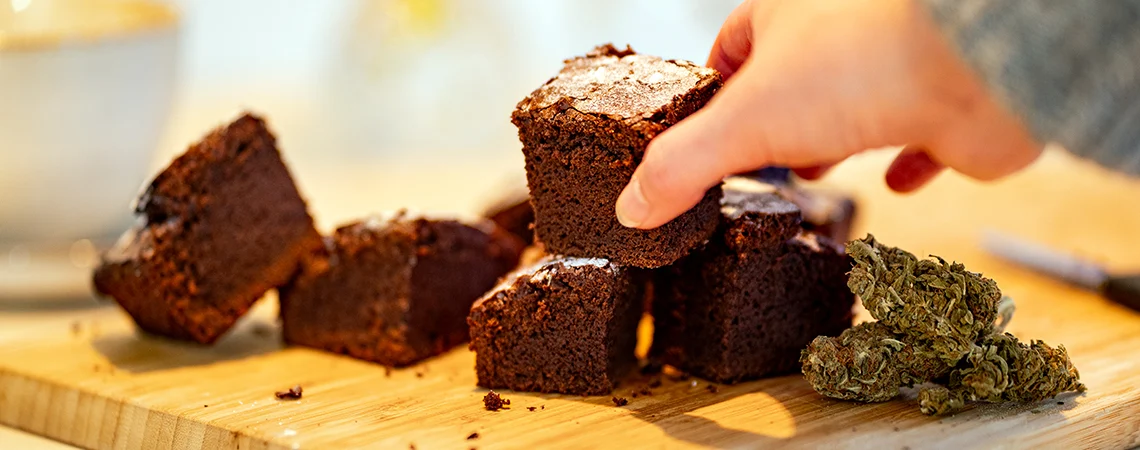 BROWNIE CBD CHOCOLAT FAIT MAISON
