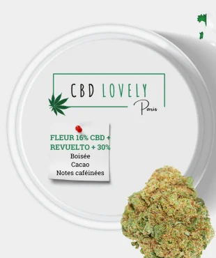 FLEUR CBD REVUELTO + 30% Bubba kush | CBD LOVELY Paris®