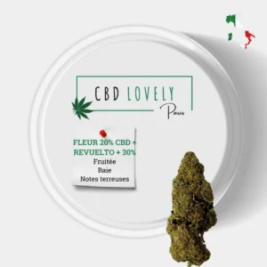 FLEUR CBD REVUELTO + 30% RASPBERRY | CBD LOVELY Paris®