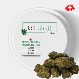 FLEUR CBD REVUELTO + 40% TUTTI FRUITI | CBD LOVELY Paris®
