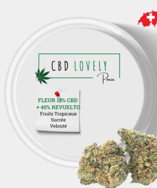 FLEUR CBD REVUELTO + 40% PAPAYA SUNSET | CBD LOVELY Paris®