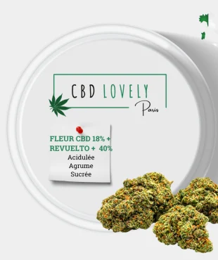 FLEUR CBD REVUELTO + 40% BISCOTTI | CBD LOVELY Paris®