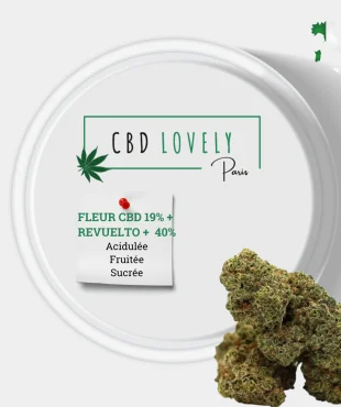 FLEUR CBD REVUELTO + 40% CALIOCTANE | CBD LOVELY Paris®