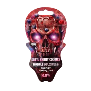 DEVIL BERRY COOKIES VAPE CBD EXPLOSIVE 90% | CBD SHOP PARIS - CBD LOVELY