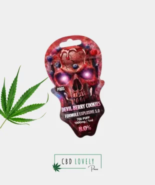 DEVIL BERRY COOKIES VAPE CBD EXPLOSIVE 90% | CBD SHOP PARIS - CBD LOVELY