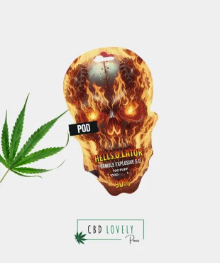 HELLS O LATOR VAPE CBD EXPLOSIVE 90% | CBD SHOP PARIS - CBD LOVELY
