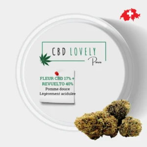 FLEUR CBD APPLE FRITTER REVUELTO + 40% | CBD LOVELY Paris®