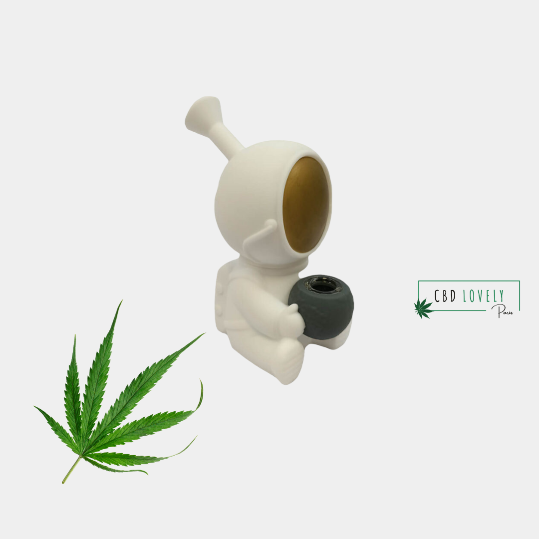 Bong Spaceman Blanc 1 Bong Spaceman Blanc